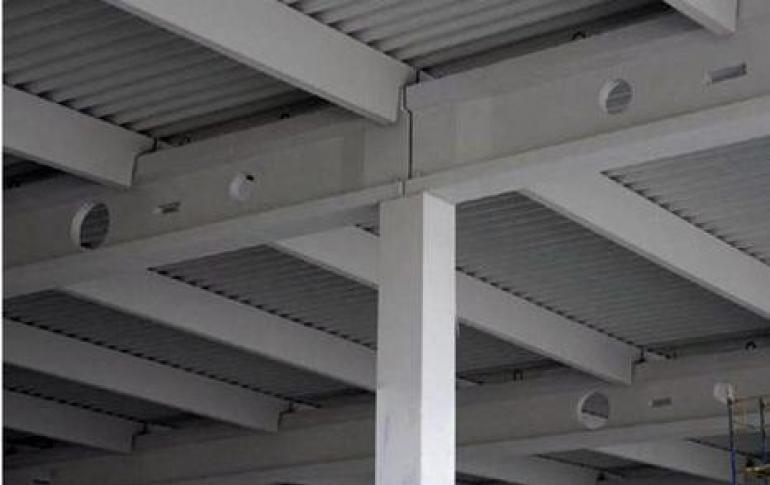 What are reinforced concrete purlins?
