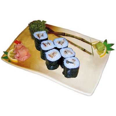 Average price, weight, composition and calorie content of rolls: unagi maki