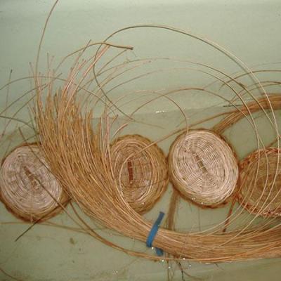 Make a willow basket.  Basics of wicker weaving.  Various types of weaving and edge sealing.  Tools for work